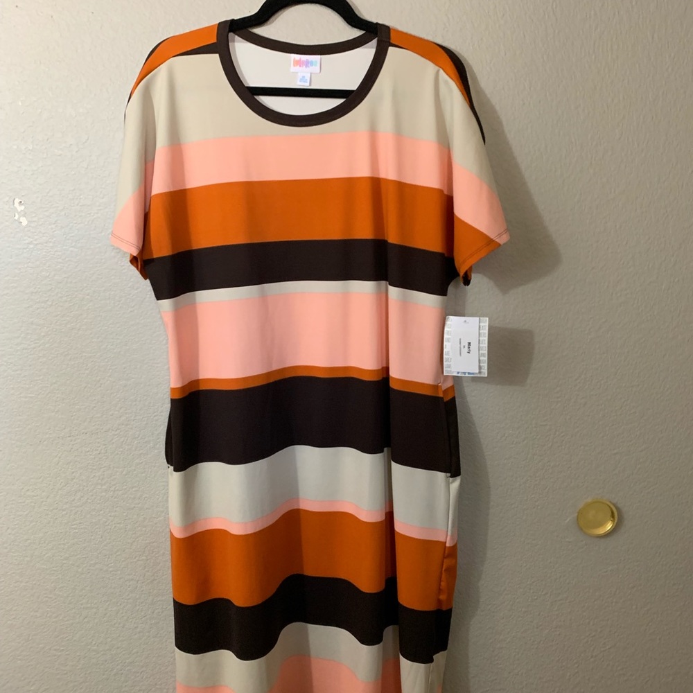 Lularoe Marley dress with pockets
